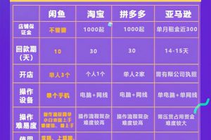 [閑魚店群]閑魚店群單店月過3000實操技巧，外加單人如何放大操作20家！