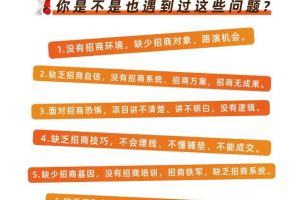 好課分享：王昕引爆招商，流量是一切生意的本質