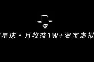 操作簡單可復制,分享一個月收益 1W+的正規淘寶虛擬項目【付費文章】
