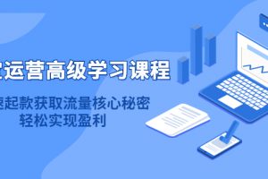 淘寶運營高級學習課程：快速獲取流量核心秘密，輕松實現盈利！