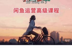 克里斯汀·閑魚運營高級課程【2022新版】，視頻內容非常凝練，適合小白入門