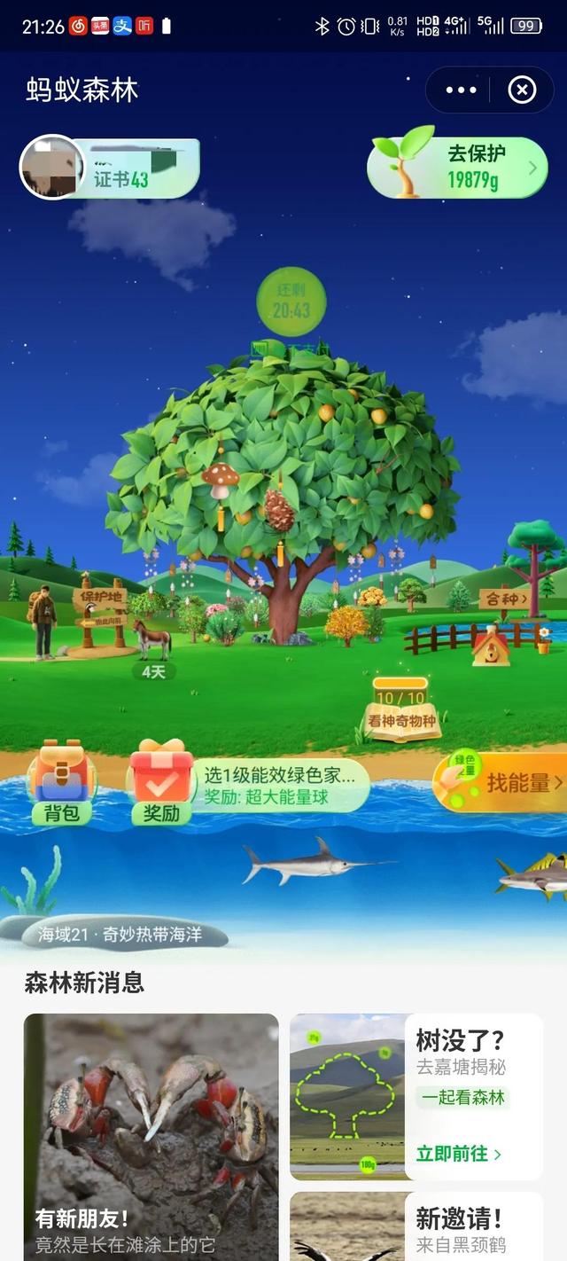 螞蟻森林—天9000能量螞蟻森林一天9000能量森林能量產生規則插圖1 螞蟻森林—天9000能量螞蟻森林一天9000能量森林能量產生規則插圖1