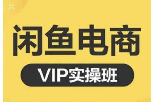 魚客·閑魚電商零基礎入門到進階VIP實戰(zhàn)課程，幫助你掌握閑魚電商所需的各項技能