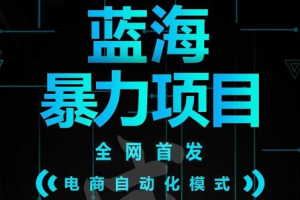 引流哥藍(lán)海暴力躺賺項(xiàng)目：無需發(fā)圈無需引流無需售后，每單賺50-500（教程 線報(bào)群)
