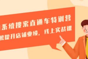 淘系統(tǒng)搜索直通車特訓(xùn)營(yíng)-第三期：輕松提升店鋪業(yè)績(jī)，線上實(shí)戰(zhàn)課