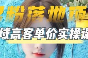 【男粉落地項(xiàng)目】0基礎(chǔ)玩轉(zhuǎn)男粉短視頻轉(zhuǎn)私域日產(chǎn)500 2023男粉高客單價(jià)實(shí)操