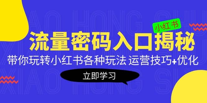 小紅書流量密碼入口揭秘：帶你玩轉(zhuǎn)小紅書各種玩法 運(yùn)營技巧 優(yōu)化插圖