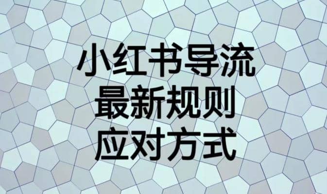 小紅書導(dǎo)流最新規(guī)則應(yīng)對方式【揭秘】插圖