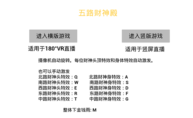VR全景模式五路財(cái)神無人直播玩法，抖音目前最火玩法獨(dú)家制作【吸金又吸睛】插圖1