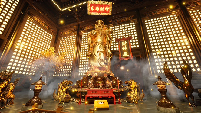 VR全景模式五路財(cái)神無人直播玩法，抖音目前最火玩法獨(dú)家制作【吸金又吸睛】插圖2