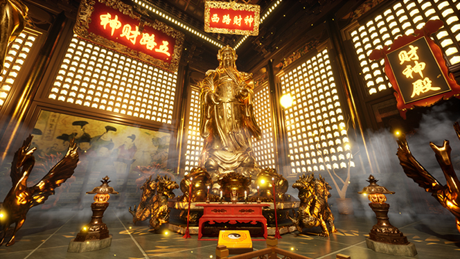 VR全景模式五路財(cái)神無人直播玩法，抖音目前最火玩法獨(dú)家制作【吸金又吸睛】插圖4