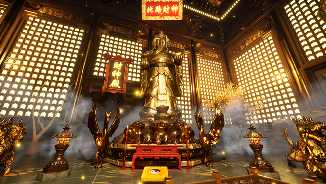 （7359期）VR全景模式五路財(cái)神無人直播玩法，抖音目前最火玩法獨(dú)家制作【吸金又吸睛】
