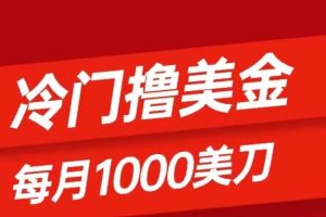 冷門擼美金項(xiàng)目：只需無(wú)腦發(fā)帖子，每月1000刀，小白輕松掌握