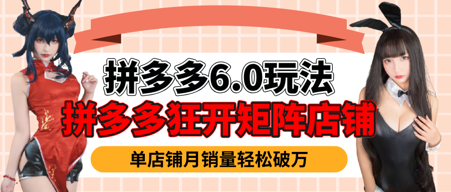 拼多多虛擬商品暴利6.0玩法，輕松實現(xiàn)月入過萬