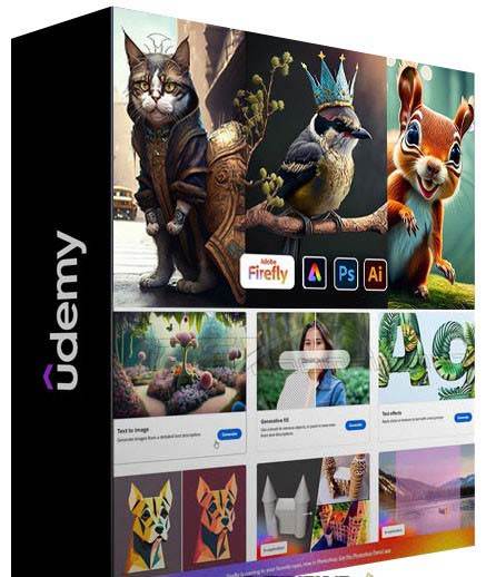使用Adobe Firefly AI人工智能轉(zhuǎn)變您的圖像創(chuàng)造力教程-18節(jié)課-中英字幕插圖1