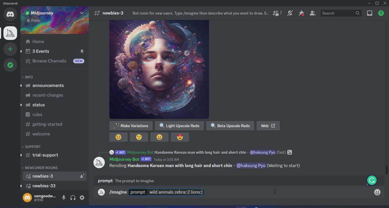 Midjourney AI人工智能藝術圖片從入門到高級創作教程-33節課-中英字幕