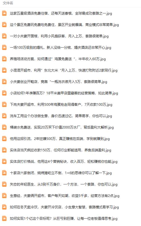 真實有效391套商業模式，年入幾十到幾百萬案例解析（電子書+視頻+圖文）插圖3