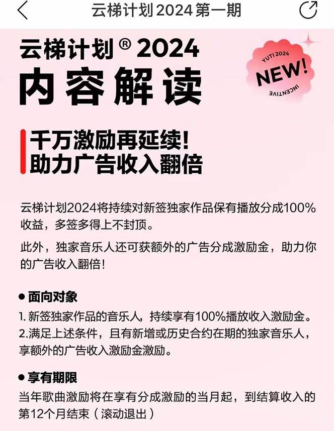 2024網易云云梯計劃 單機日300+ 無腦月入5000+插圖1