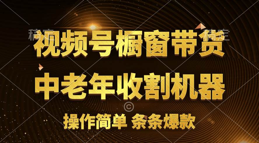 [你的孩子成功取得高位]視頻號最火爆賽道，櫥窗帶貨，流量分成計劃，條…